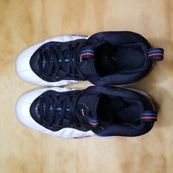 Nike Air Foamposite Pro GS 3-D | Youth 5.5-Womens 7 | Black & Multi Color - Picture 5 of 7